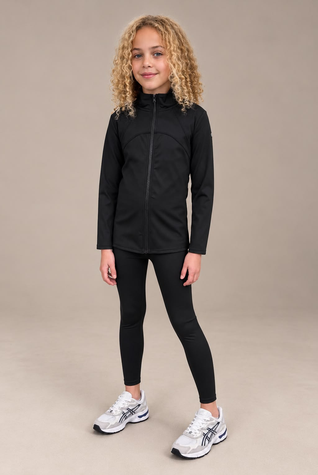 Active Zip Jacket - Noir - Vincentius