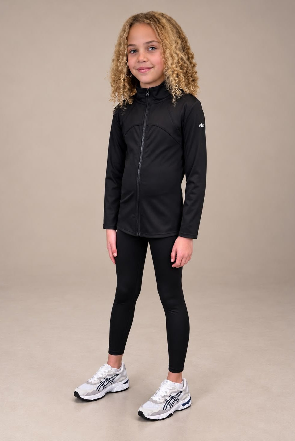 Active Zip Jacket - Noir - Vincentius