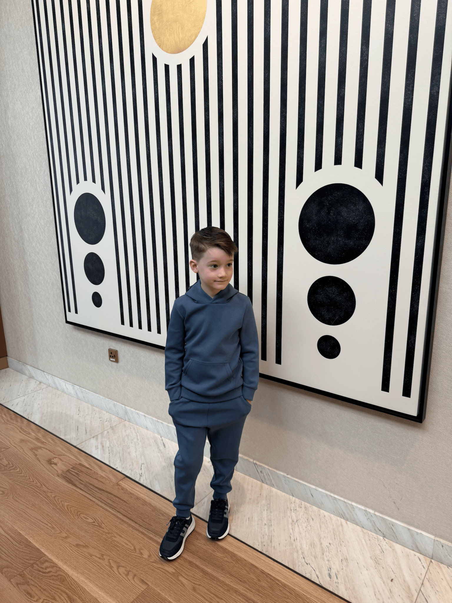 Boys Commuter Tracksuit - Airforce - Vincentius