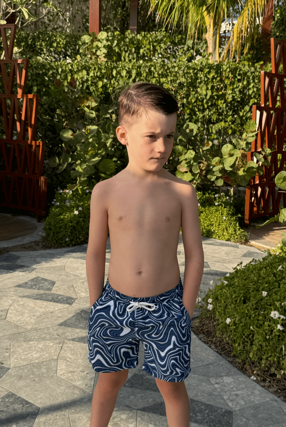 BOY'S NAXOS SWIM SHORT - Vincentius