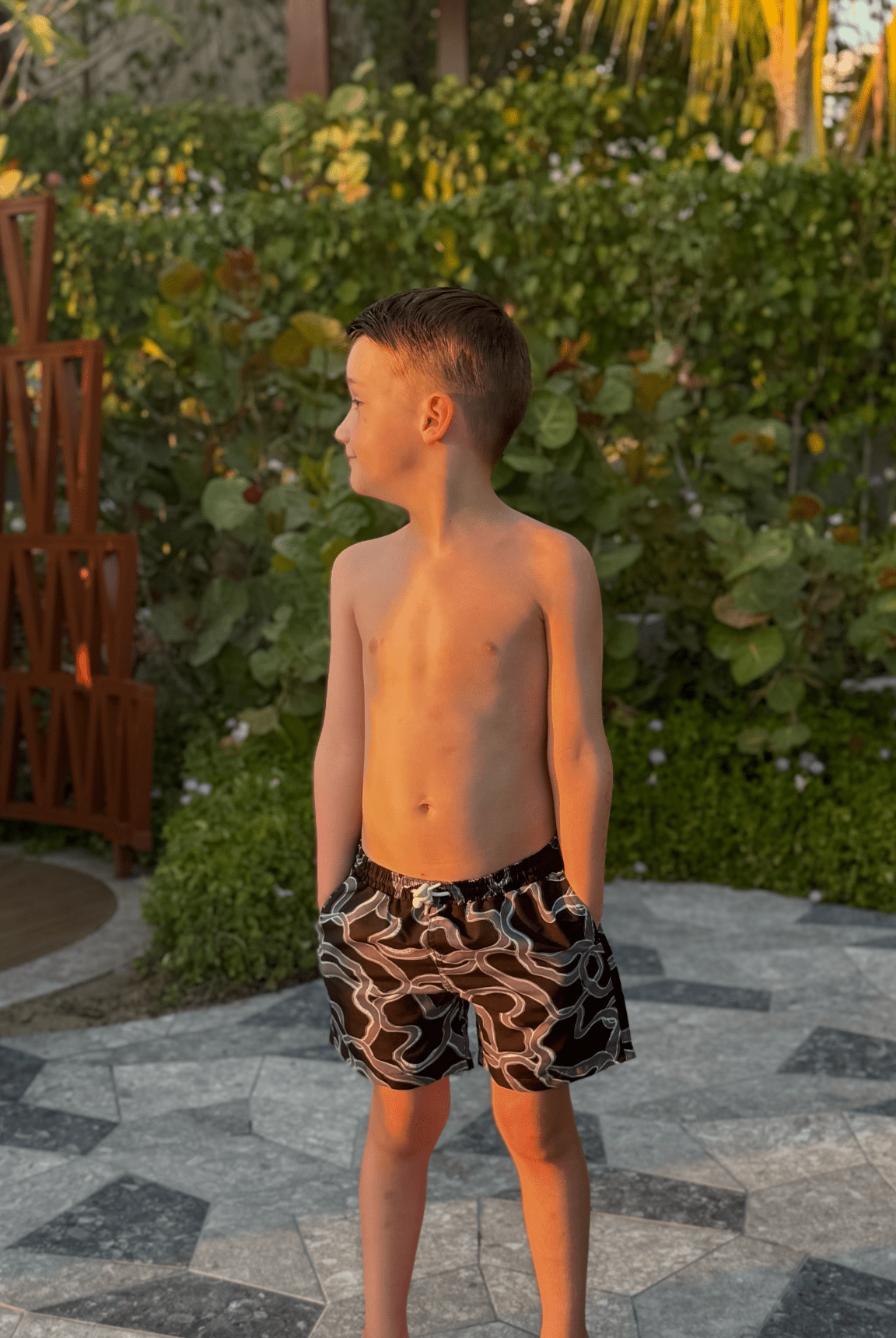 BOY'S SIKONOS SWIM SHORT - Vincentius