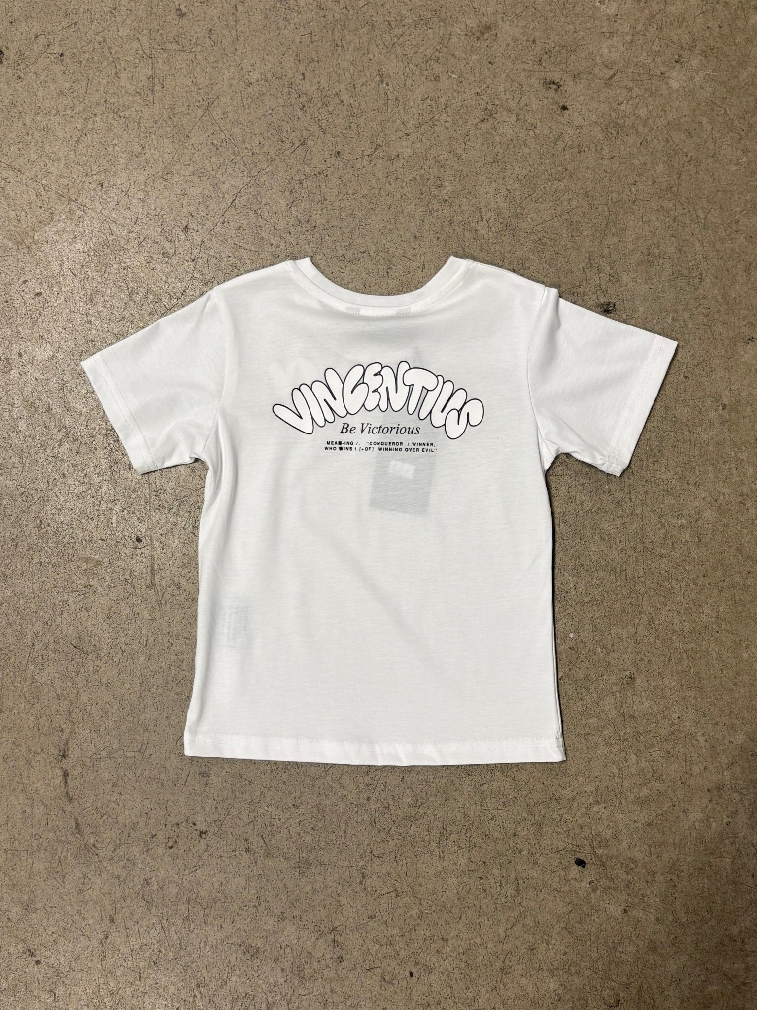 Boys Subway Graffiti T-Shirt - White - Vincentius