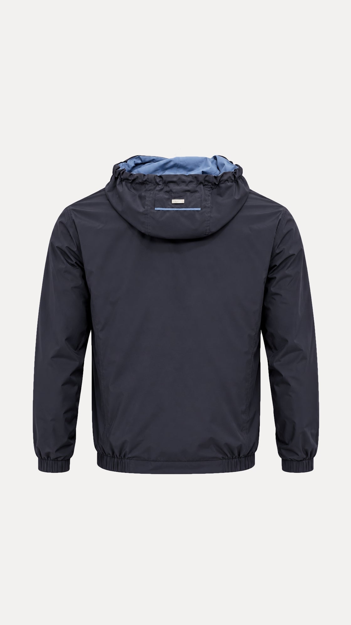 Commuter Hooded Reverse Jacket - Navy/Airforce - Vincentius
