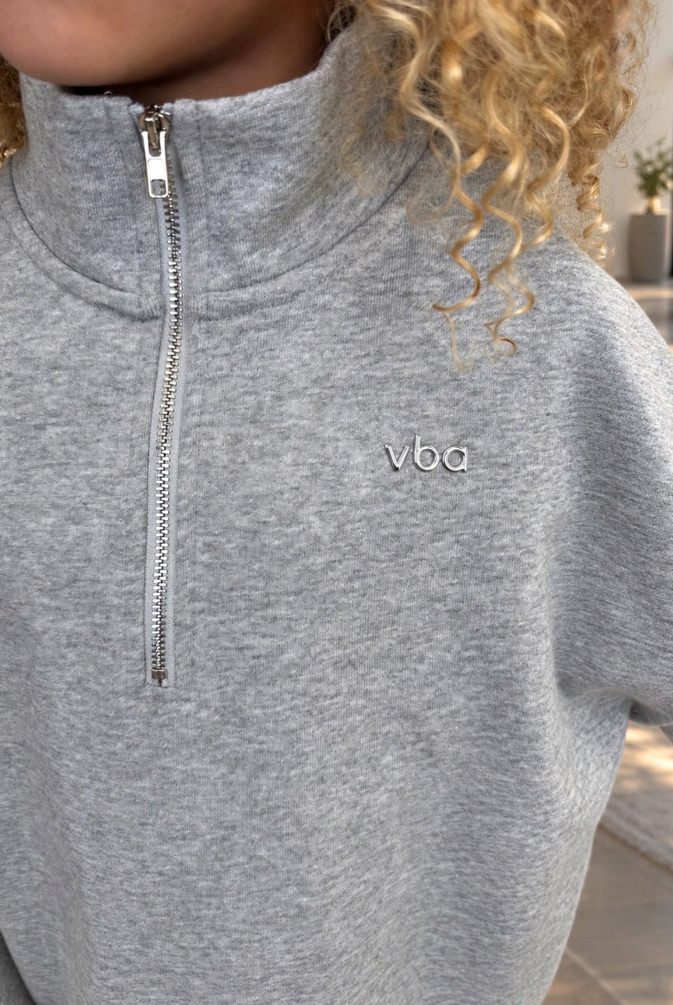 Corezip Pullover - Grey Mist - Vincentius