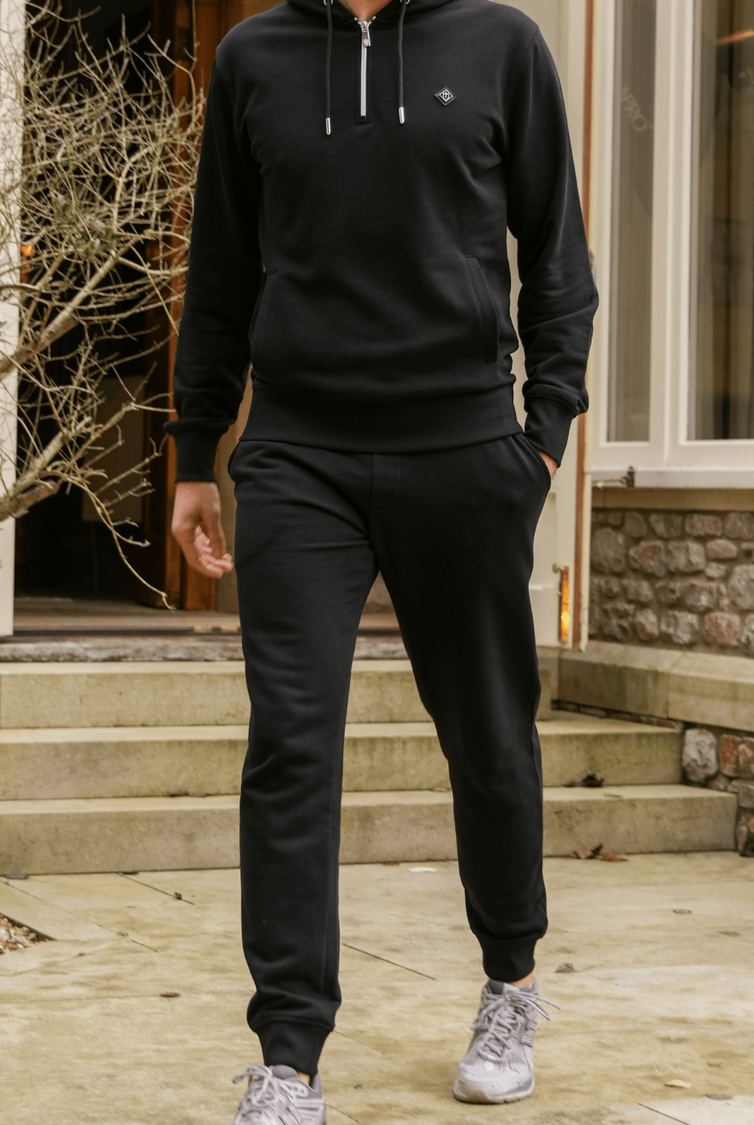 Loopback Jogger - Black - Vincentius