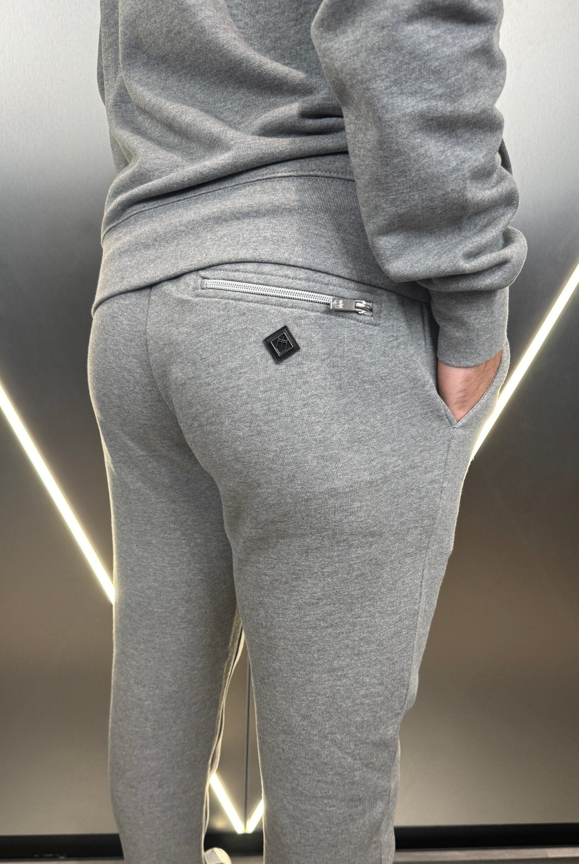 Loopback Jogger - Grey Marl - Vincentius