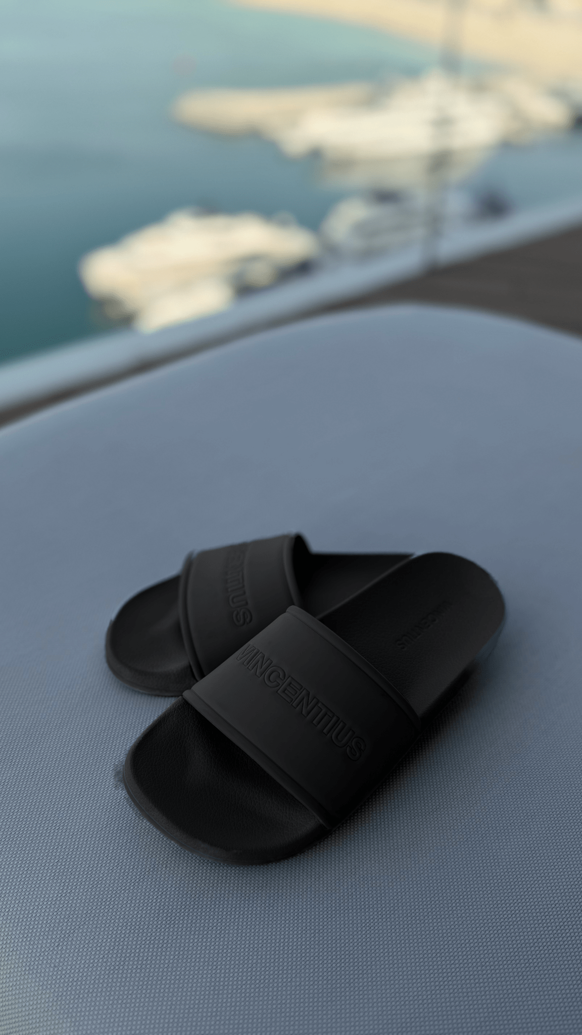 Mens Slider - Black - Vincentius