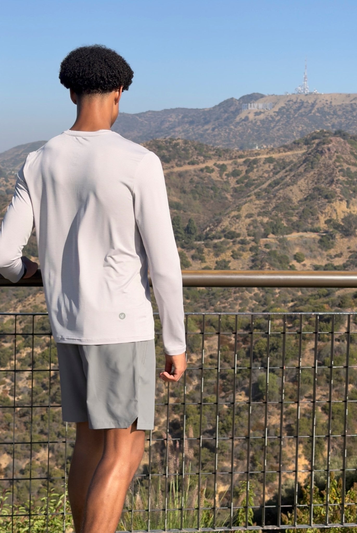 Transitional Performance Long Sleeve Tee - Cement - Vincentius