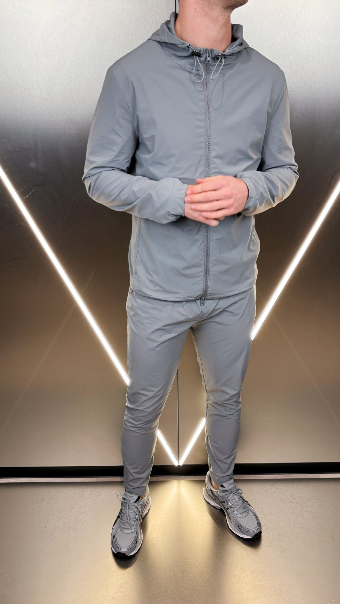 Transitional Tracksuit - Pastel Grey - Vincentius
