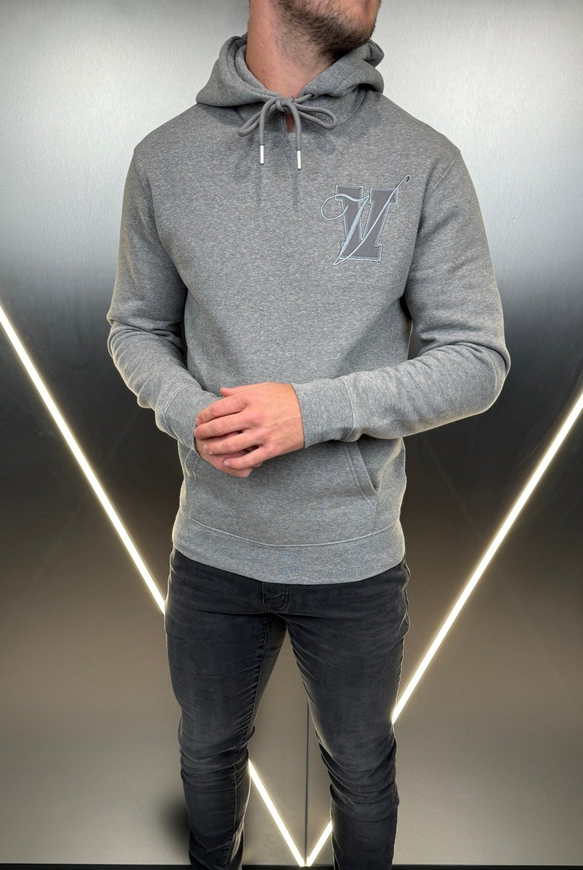 Varsity Luxe Hoodie - Grey (DISPATCH 18/10/24) - Vincentius