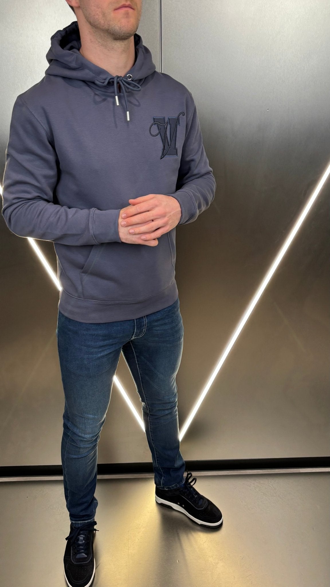 Varsity V2 Luxe Hoodie - Air Force - Vincentius