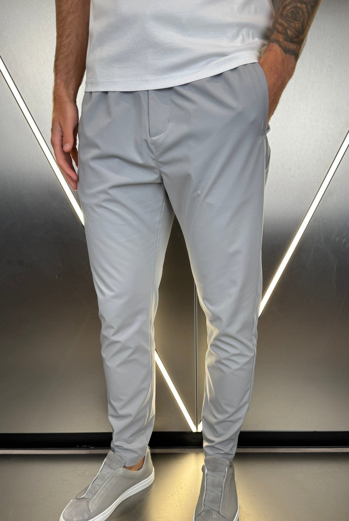 Vincentius Commuter Pants - Light Grey - Vincentius