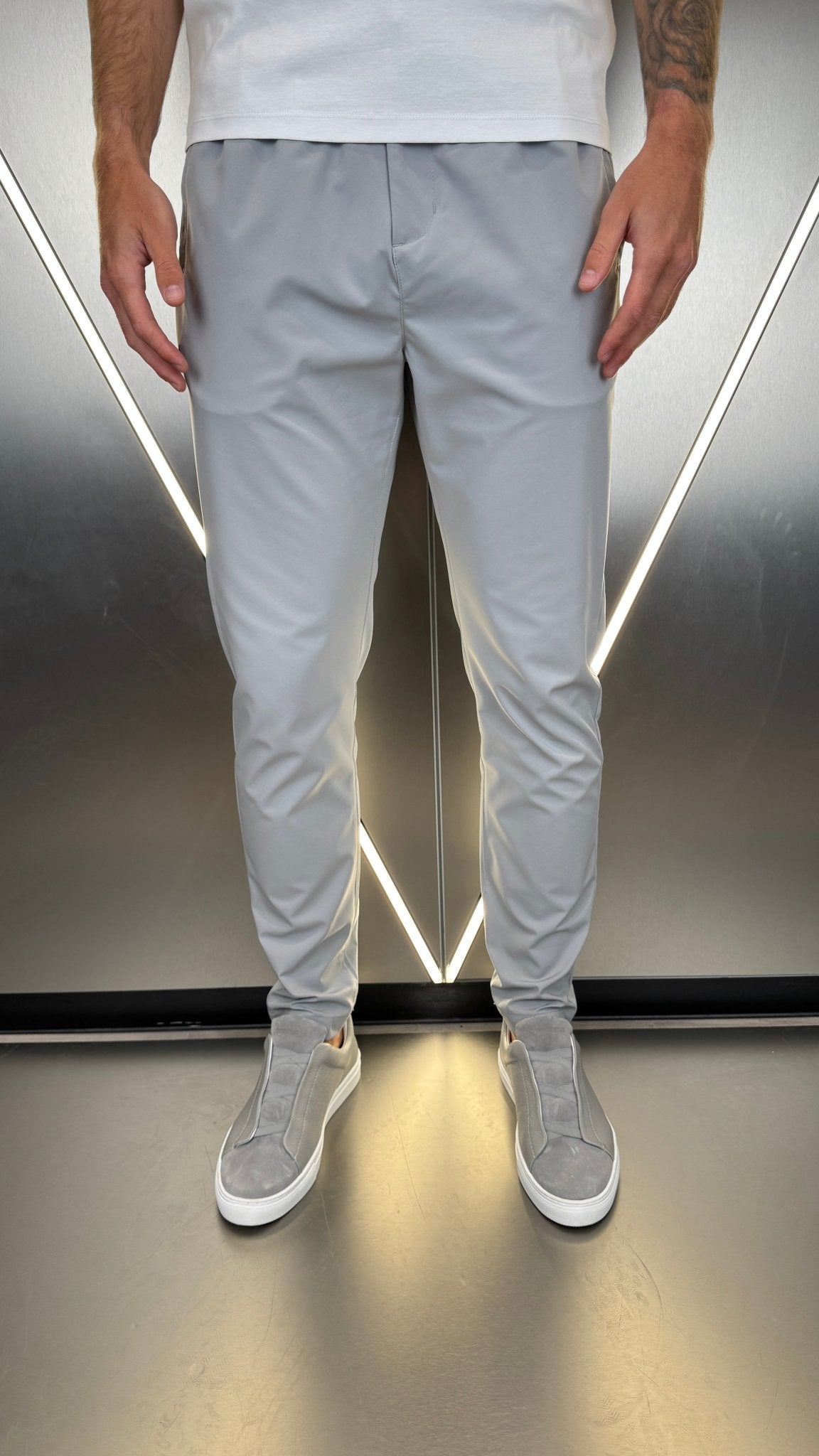 Vincentius Commuter Pants - Light Grey - Vincentius