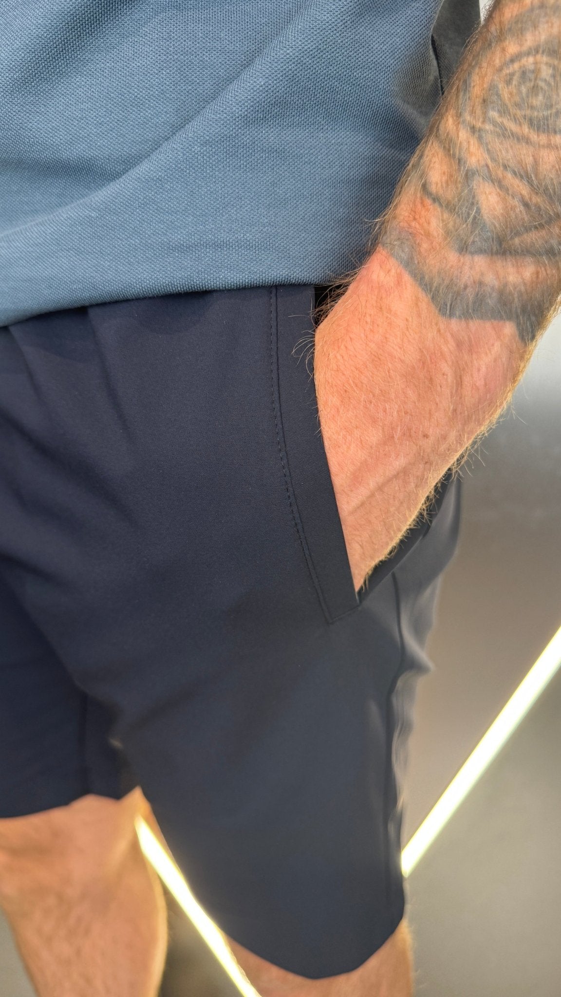 Vincentius Commuter Shorts - Dark Navy - Vincentius