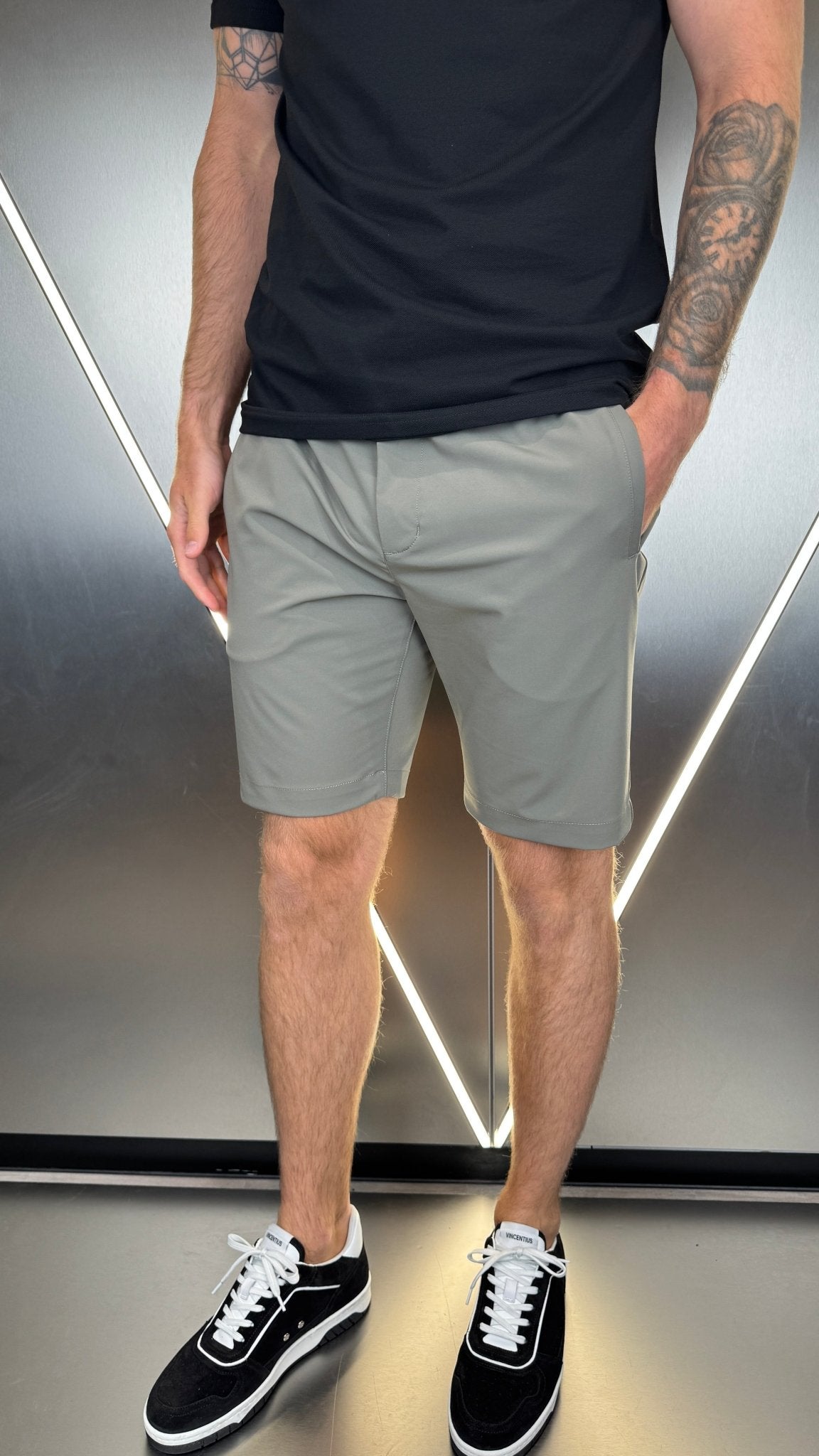 Vincentius Commuter Shorts - Sage - Vincentius