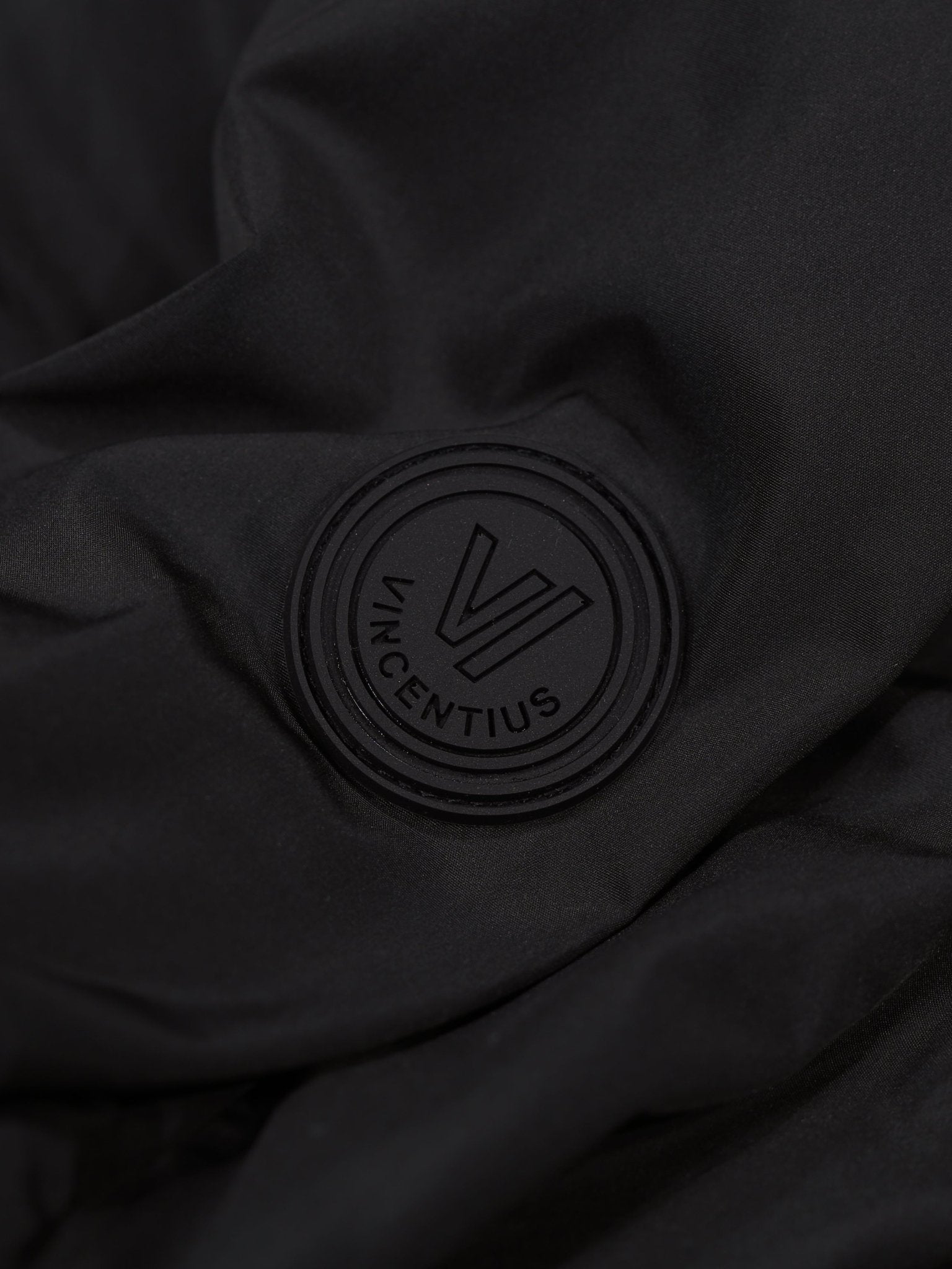 All Black Active Windbreaker - Vincentius
