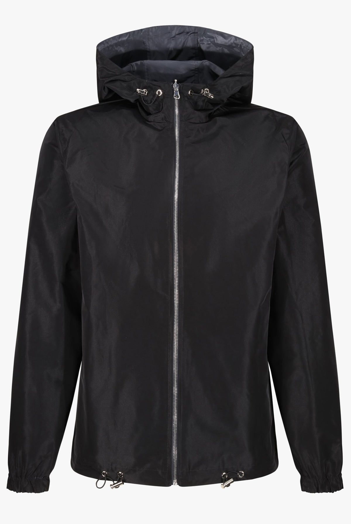 Graphite-Black Reverse Tech Jacket - Vincentius