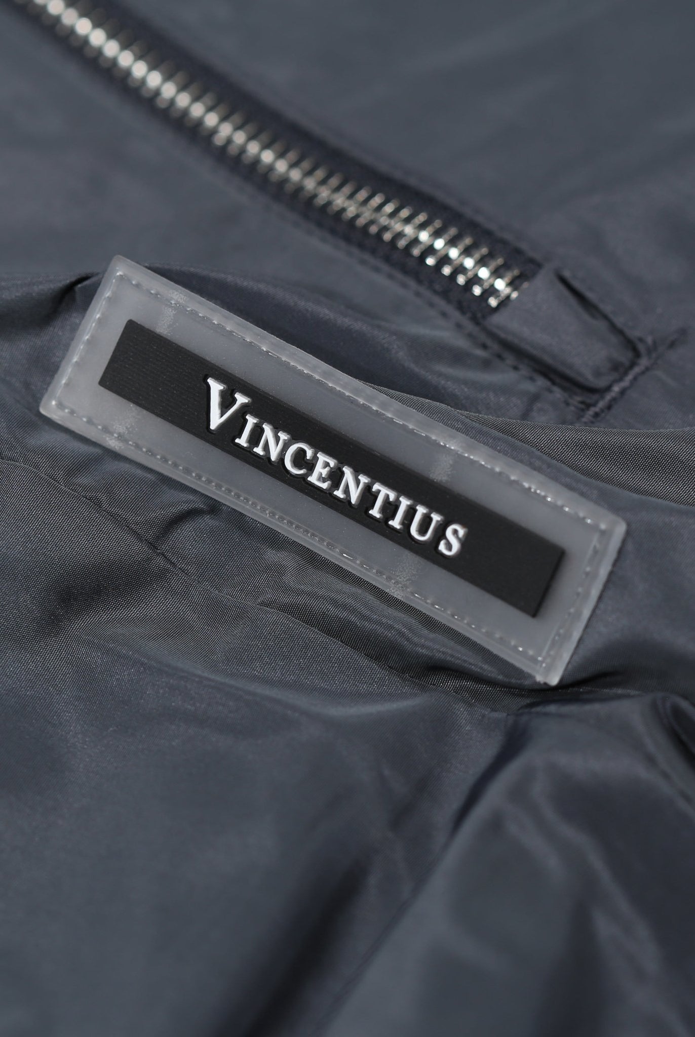 Graphite-Black Reverse Tech Jacket - Vincentius