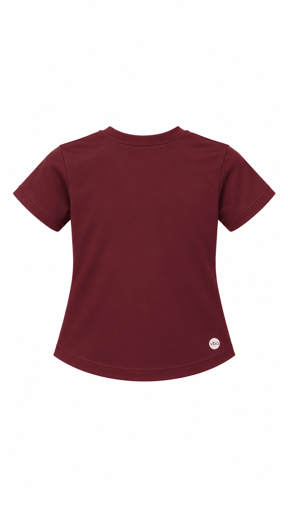 Active Short Sleeve Top - Burgundy - Vincentius