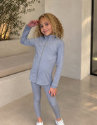 Active Zip Jacket - Grey Mist - Vincentius