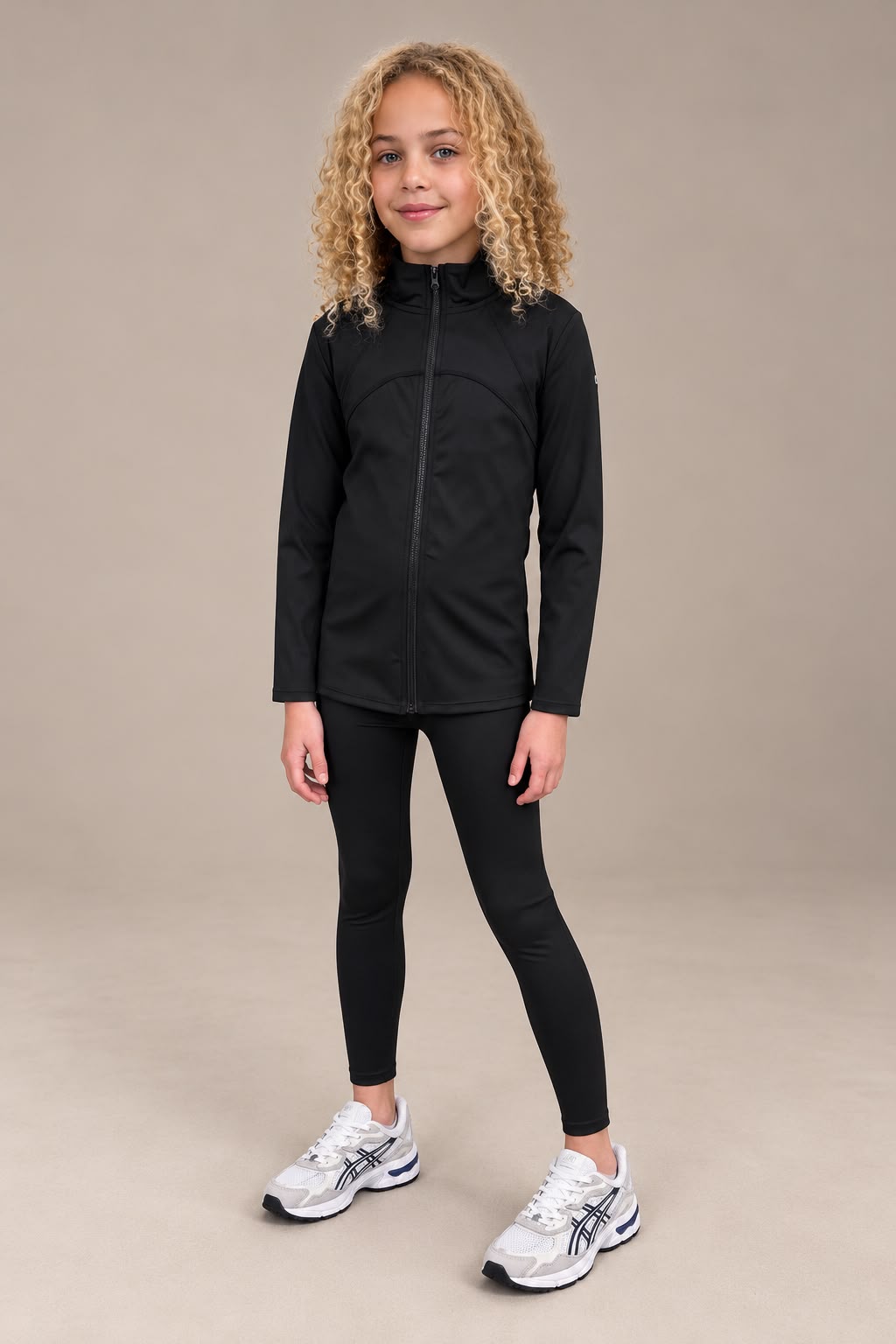 Active Zip Jacket - Noir - Vincentius
