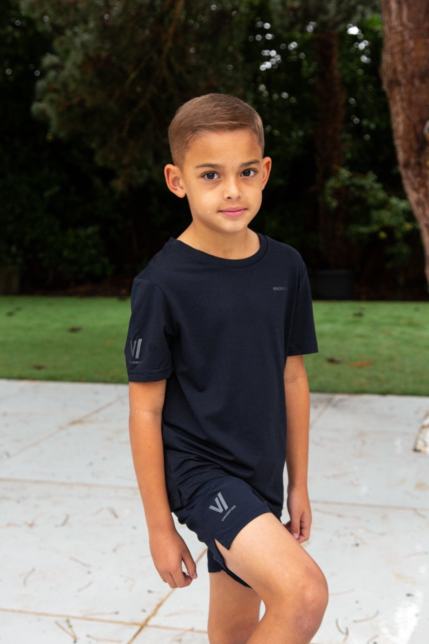 Boy's 365 Performance T - Shirt - Navy - Vincentius