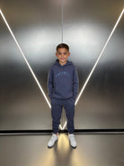 Boy's Applique Tracksuit - Air Force - Vincentius