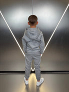 Boy's Be Victorious Tracksuit - Grey - Vincentius