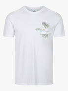 Boy's Luxe Resort Water Colour T-Shirt - White - Vincentius