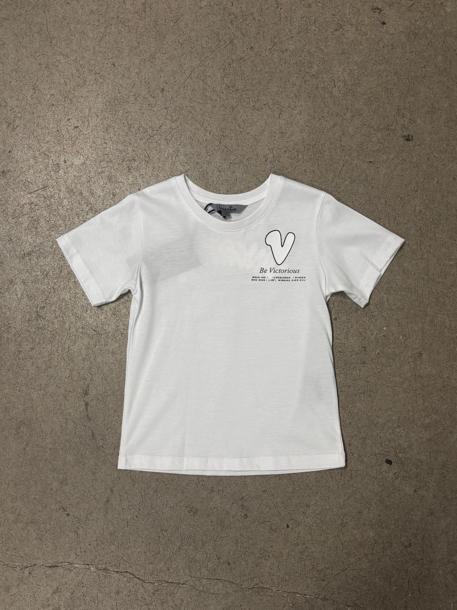 Boys Subway Graffiti T-Shirt - White - Vincentius