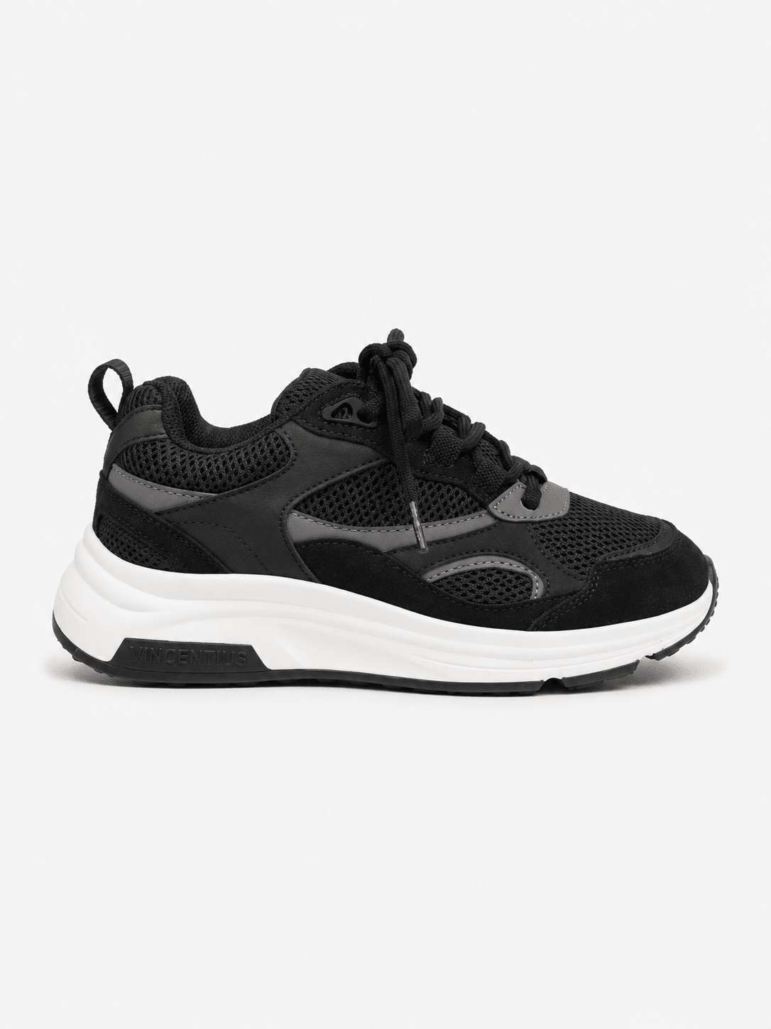 Boys V002 Runner - Black/Grey - Vincentius