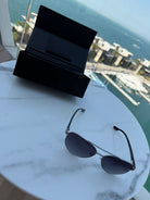 Capri Sunglasses - Gunmetal / Black - Vincentius