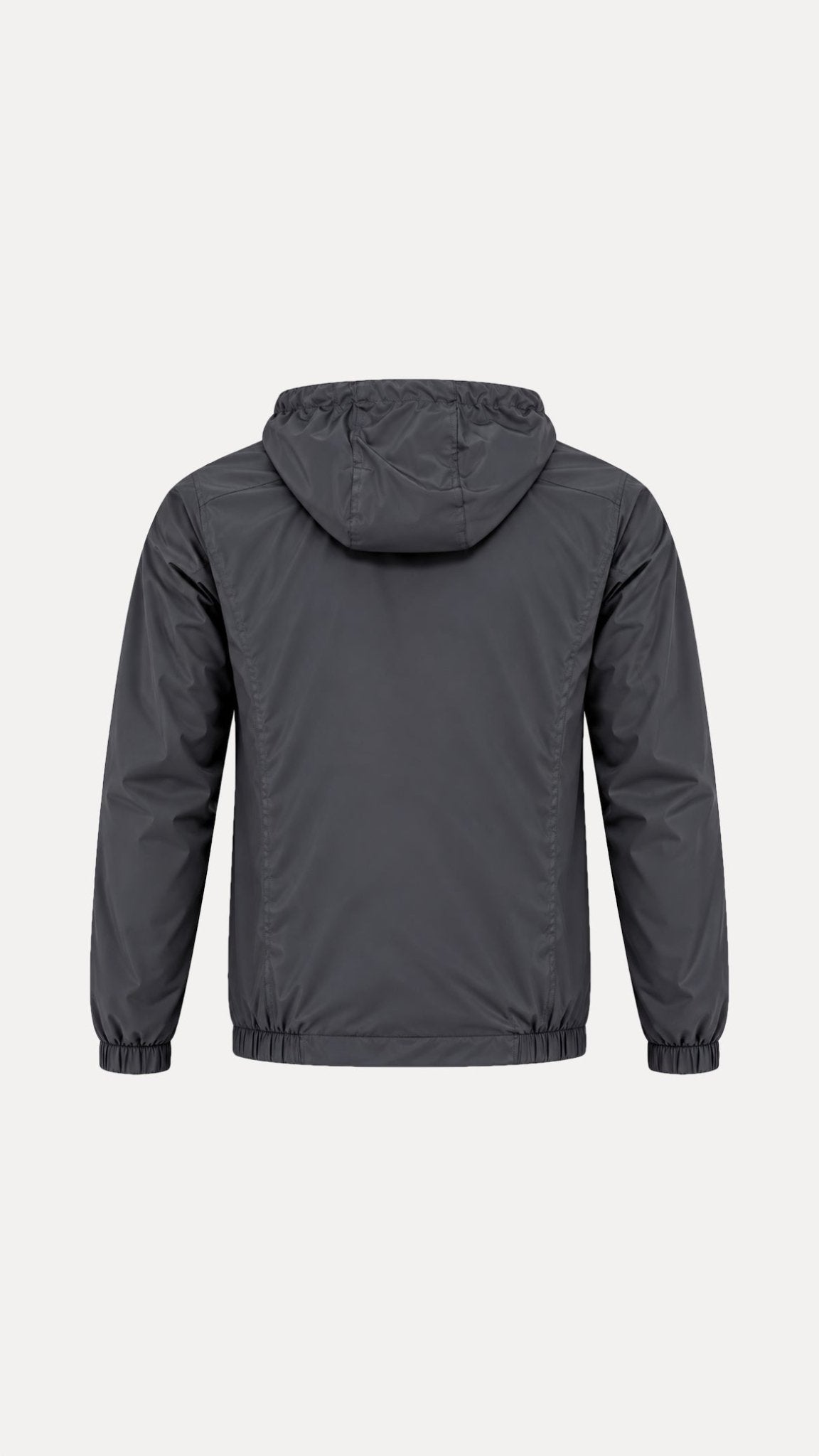 Commuter Hooded Reverse Jacket - Graphite/Black - Vincentius