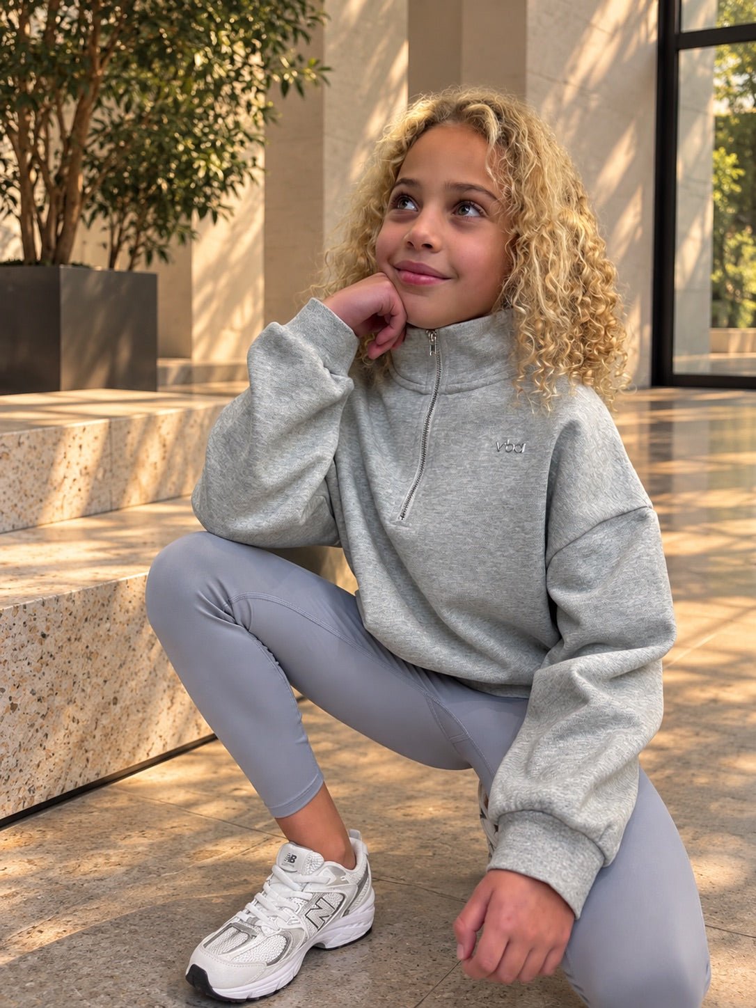 Corezip Pullover - Grey Mist - Vincentius