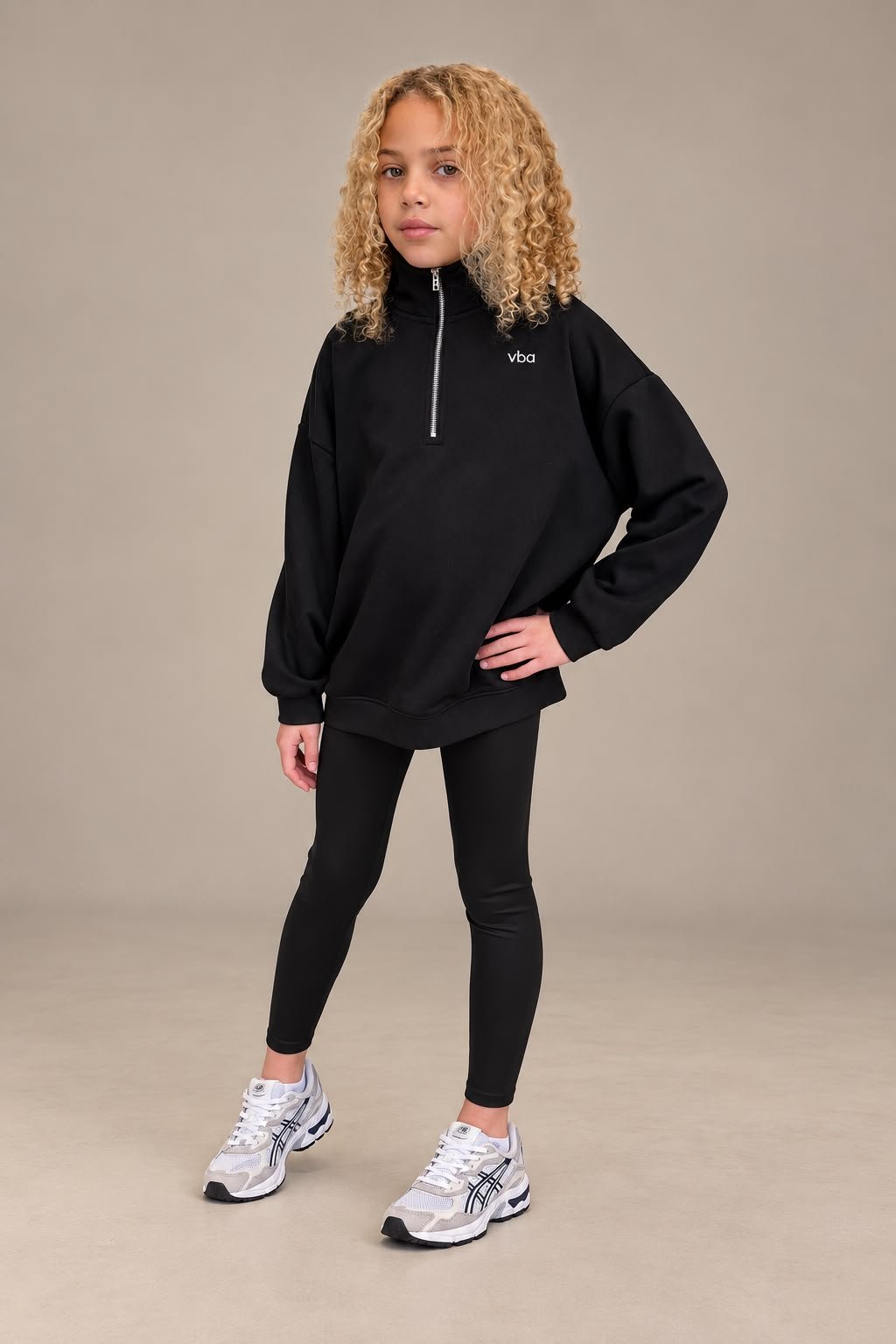 Corezip Pullover - Noir - Vincentius