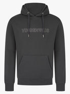 Double Embroidery Luxe Hoodie - Charcoal - Vincentius