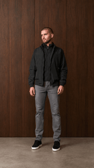 Double Layer Jacket - Black - Vincentius
