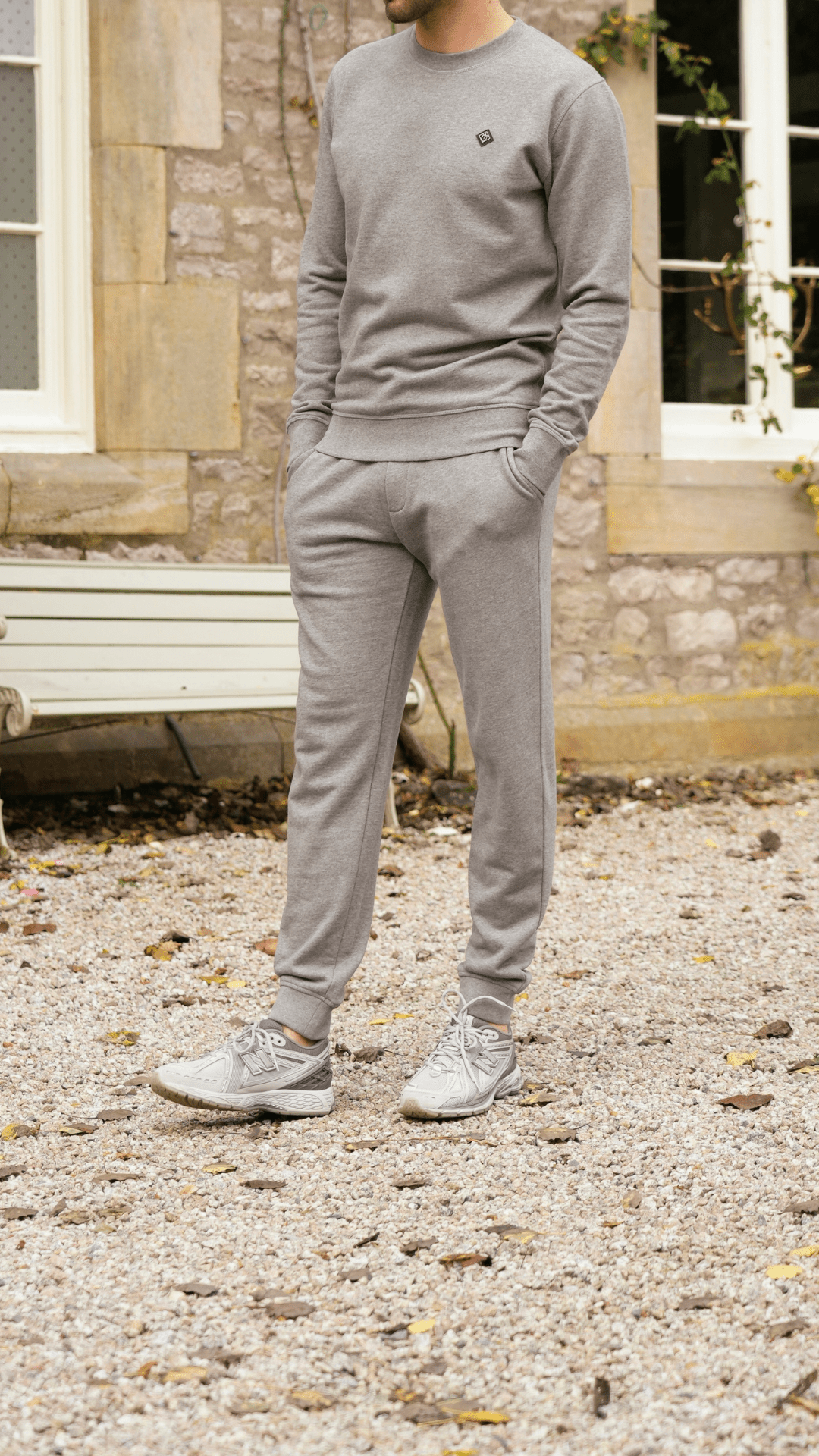 Loopback Jogger - Grey Marl - Vincentius
