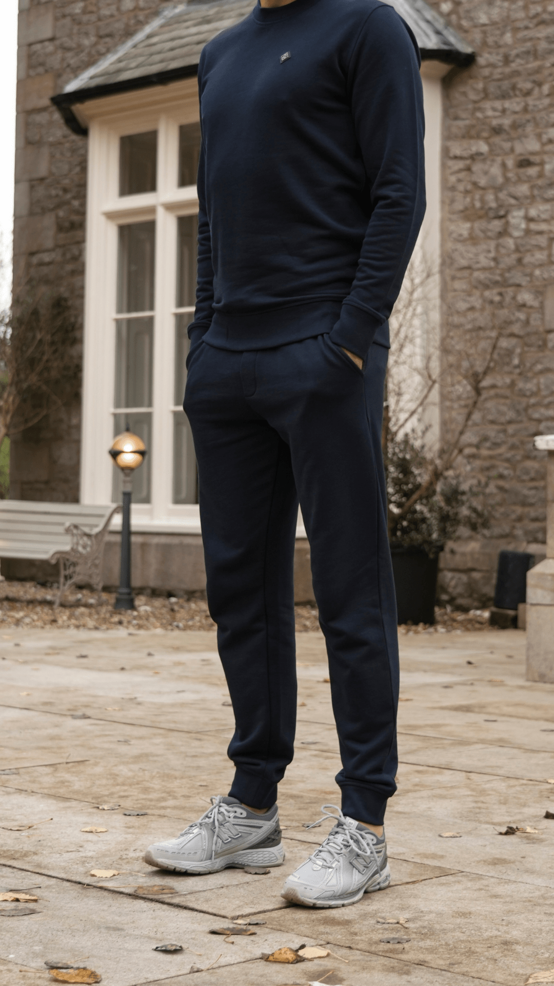 Loopback Jogger - Navy - Vincentius