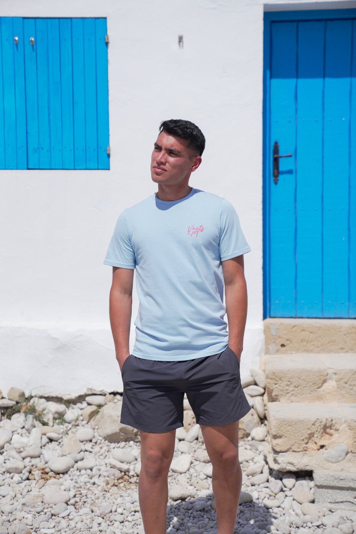 Luxe Resort VCNTS-19 T-Shirt - Light Blue - Vincentius