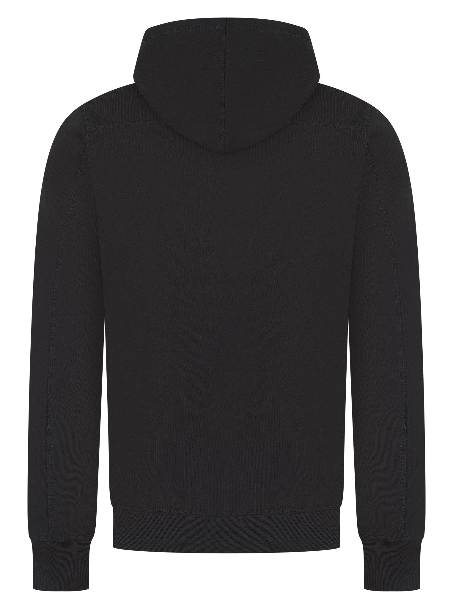 Luxury Boucle Shield Hoodie - Black - Vincentius