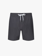 Luxury Embroidered Swim Short - Charcoal (PRE-ORDER ARRIVING 15TH MAY) - Vincentius