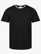 Luxury Pique Logo T-Shirt - Black - Vincentius