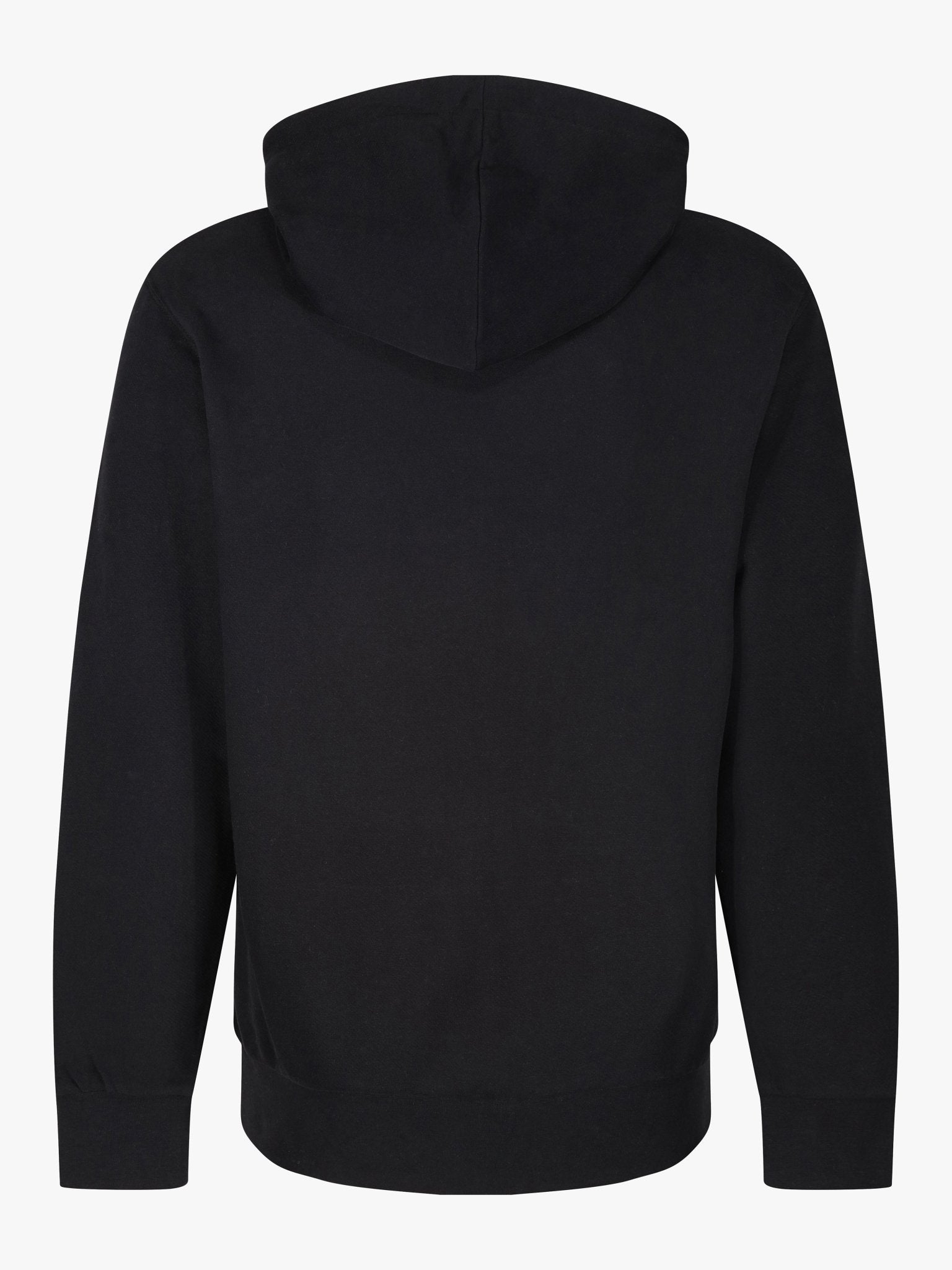 Luxury Tonal Applique Hoodie - Black - Vincentius