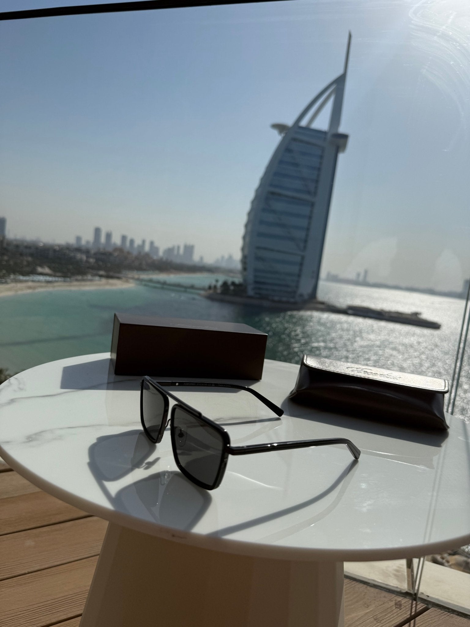 Portofino Sunglasses - Black/Black - Vincentius