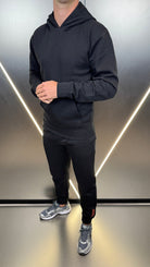 Silicone Badge Every Day Tracksuit - Black/Red - Vincentius