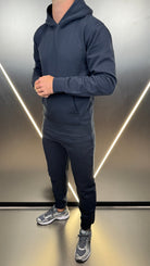 Silicone Badge Every Day Tracksuit - Navy/Black - Vincentius