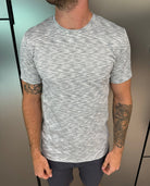 Space Dye T - Shirt V2 - Light Grey - Vincentius