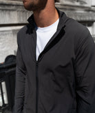 Transitional Mock Neck Jacket - Slate Grey - Vincentius