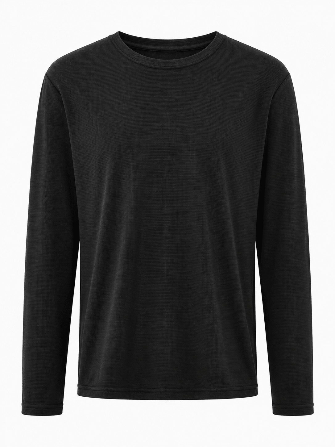 Transitional Performance Long Sleeve Tee - Black - Vincentius